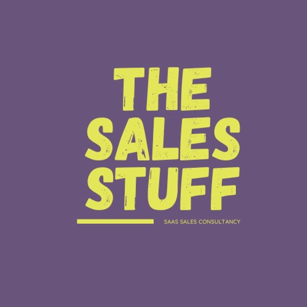 Logo for The Sales Stuff, a SaaS sales consultancy.