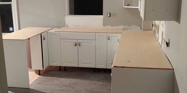 Renovation in Midland, Ontario - 2018 - 2 months to gut and rebuild kitchen in old Victorian home.