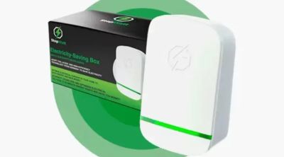 Electricity-saving box with packaging.