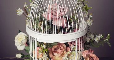 Bird Cage Centerpiece