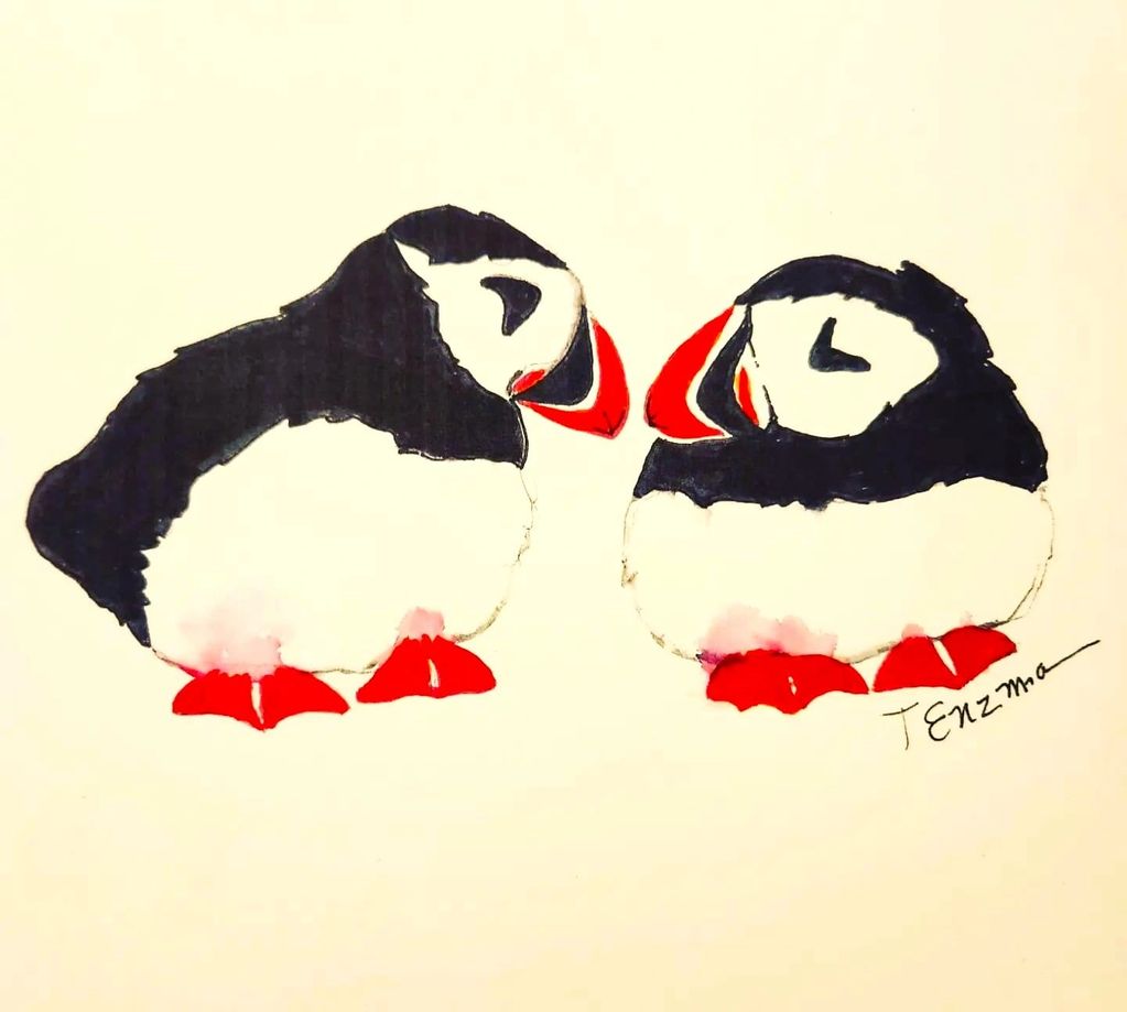 Baby Puffins