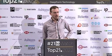 DeepForm CEO Chris Cleaver at #21toWatch
