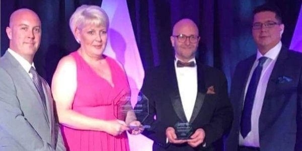 Winners of Breeze Local Hero Award, Community Group of the year 2018 Tisses and Issues Photograph