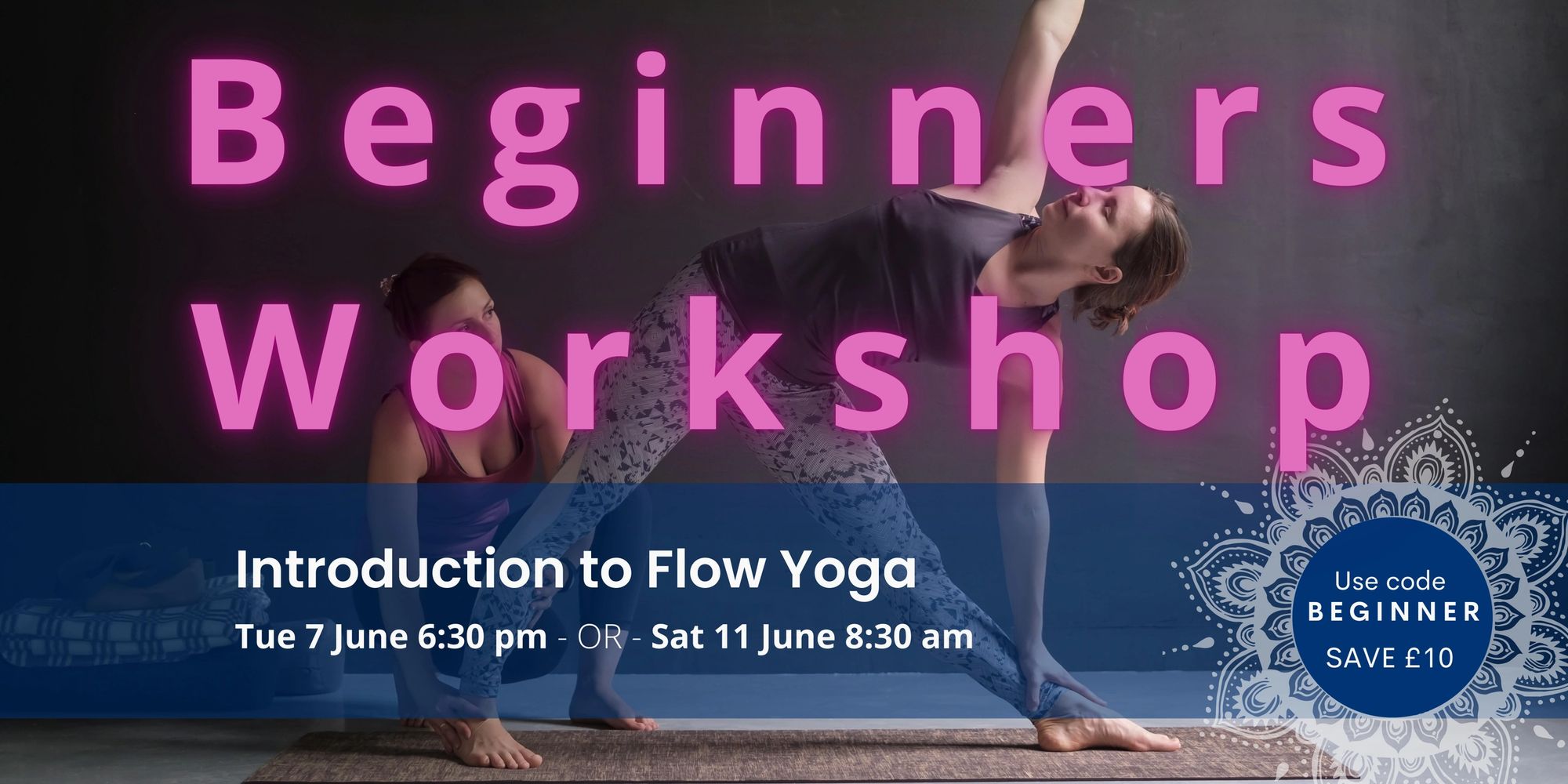 Beginner yoga workshop