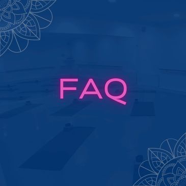 Frequently Asked Questions about yoga classes.