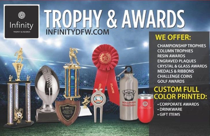 We Offer Championship Trophies
Engraved Plaques
Medals and Ribbons
Corporate Awards