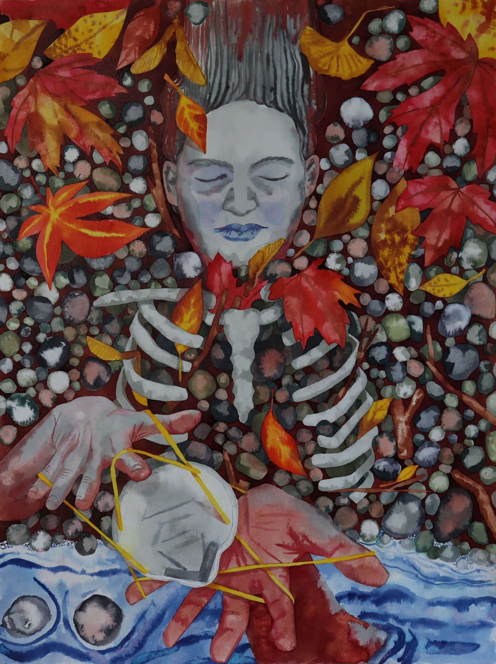 Eighth Season
15x20"
Ink on paper, 2022