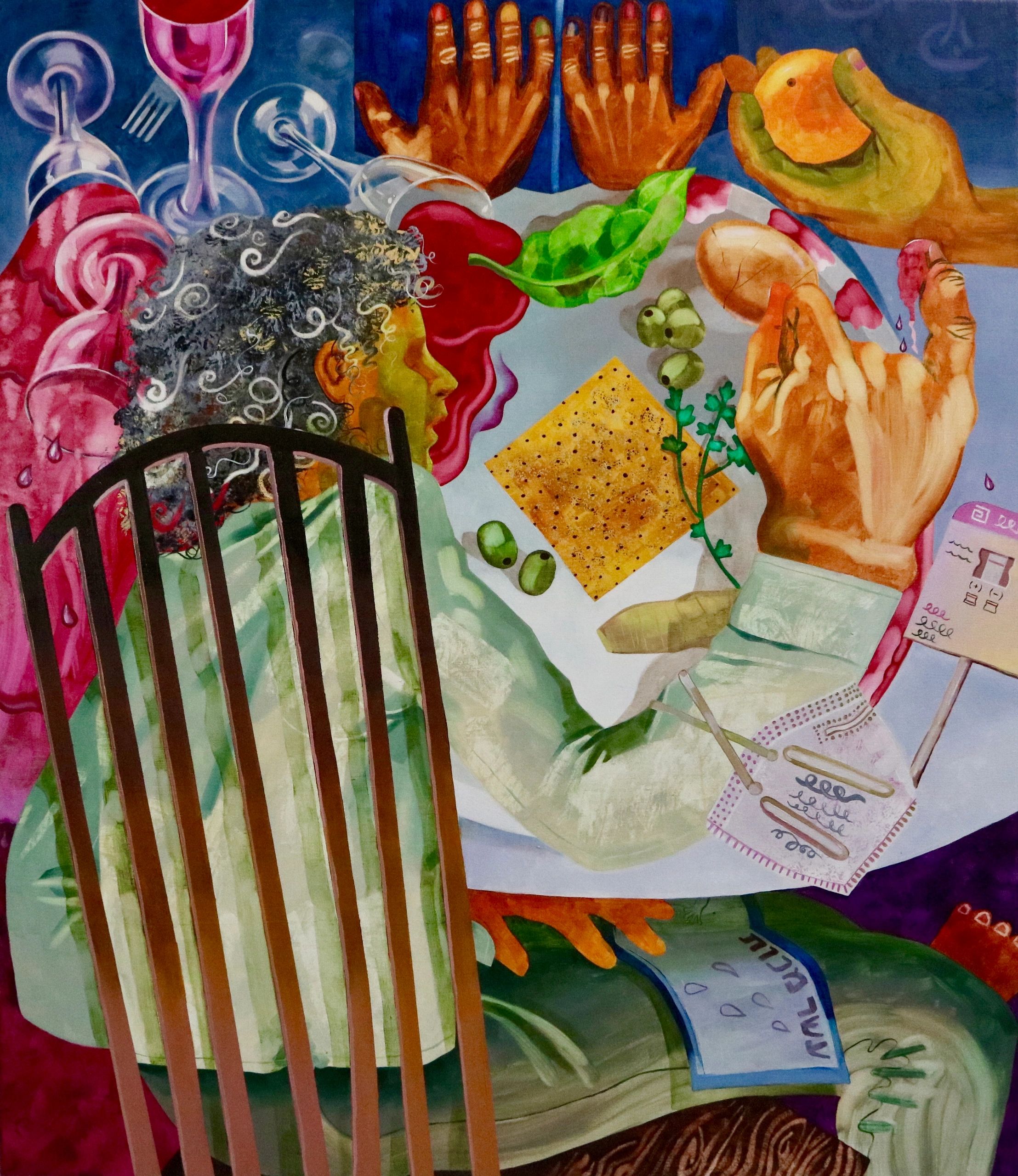 Listing Plagues
38x44"
Oil on canvas, 2022