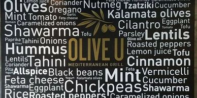 Restaurant Equipment - Olive U Mediterranean Grill
