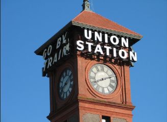 The Union Train Station.