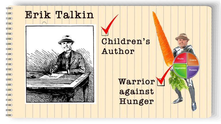 Erik Talkin Children's author and CEO of the Foodbank of Santa Barbara County