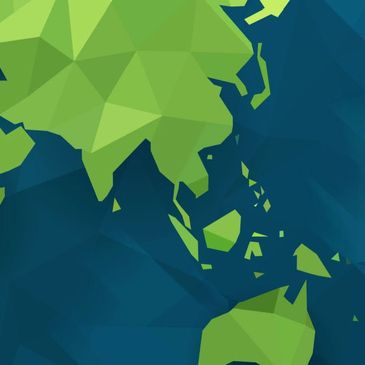 Globe, Asia, Pacific Islands, Australia