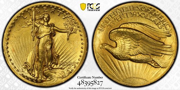 1907 High Relief PCGS MS63