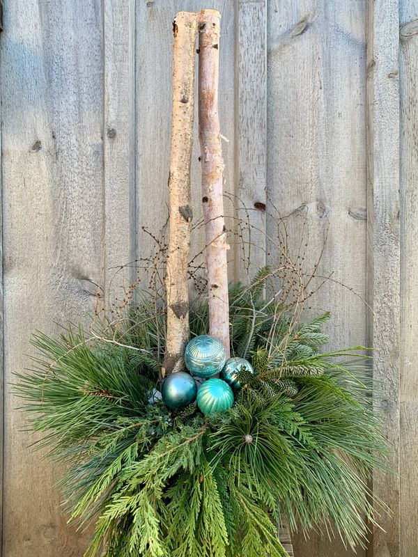Winter Outdoor Christmas/Holiday Planter