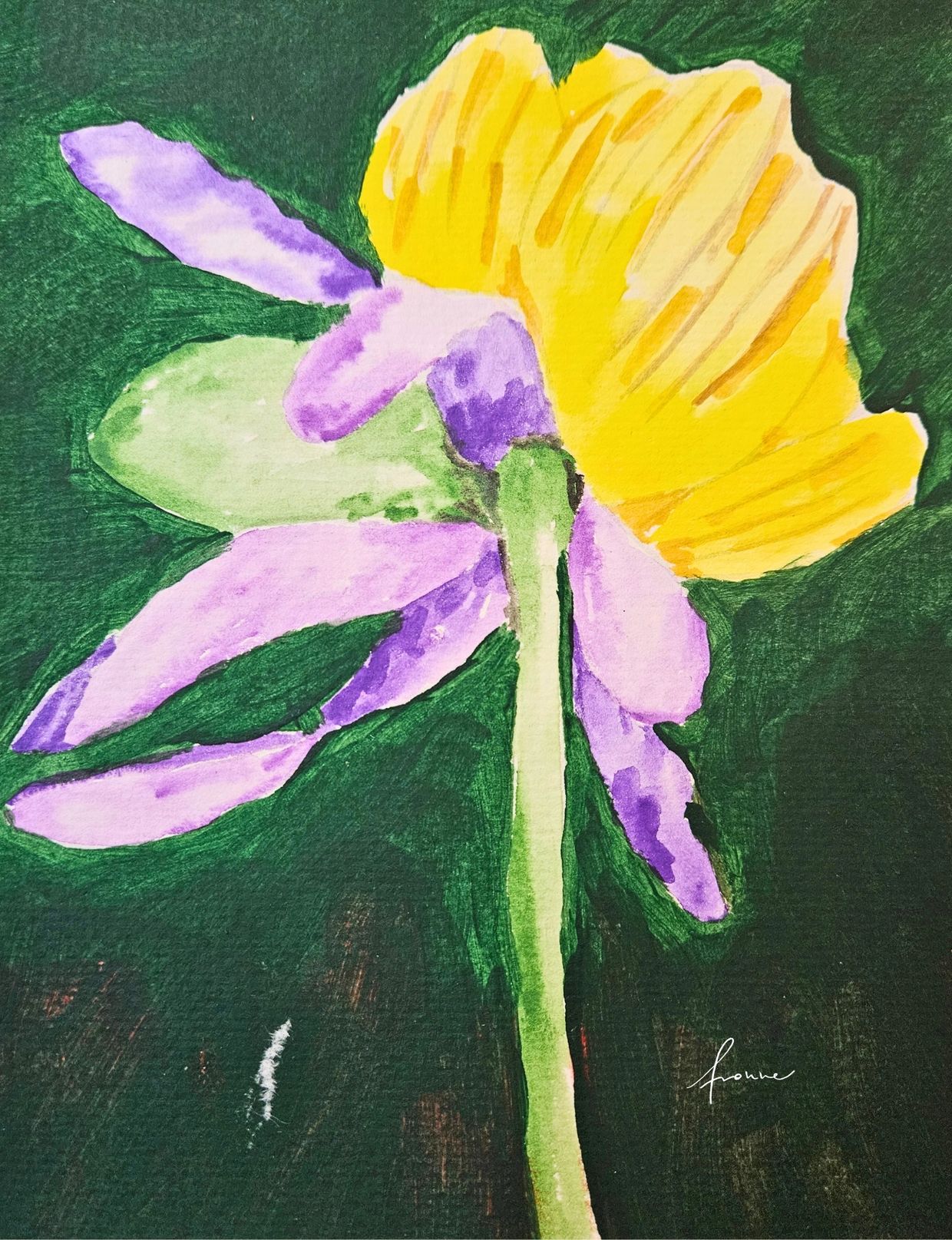 Flor amarilla, Ivonne Hurtado