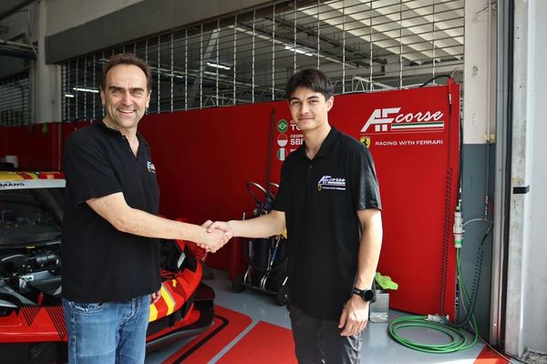 Carl Bennett Racing Ferrari - AF Corse Amato Ferrari
