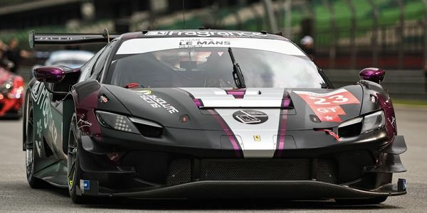 Carl Bennett Racing - car on track