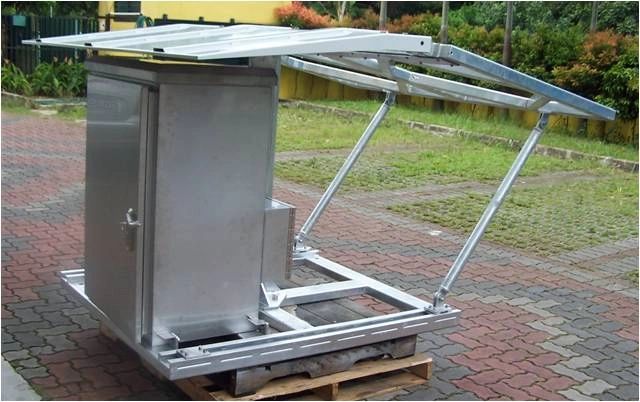 Outdoor Stainless Steel Solar Panel Control Enclosure