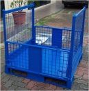 Palletainer with Half Drop Removable Gates