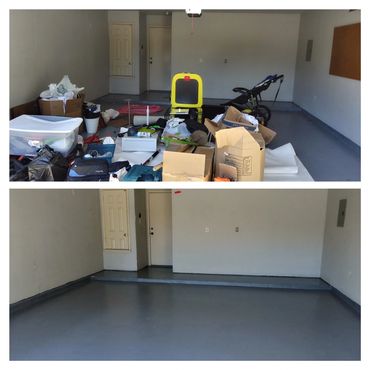 Clermont junk removal job 1