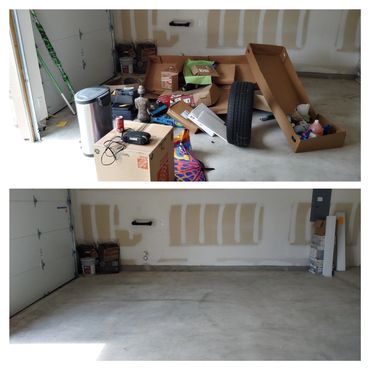 Junk removal job Clermont 2