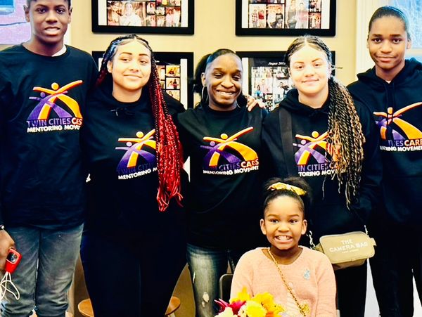 Youth at the Twin Cities CARES Launch