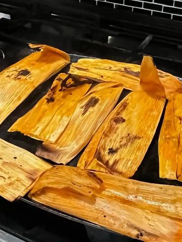 GRILLED TAMALES
PORK OR CHICKEN