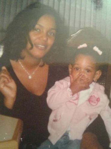 Toddler Sanaa and Saleemah.