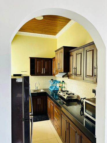 Fully equipped kitchen