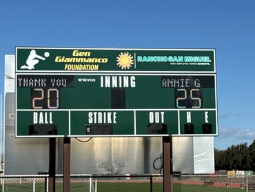 Greenfield High Softball Scoreboard