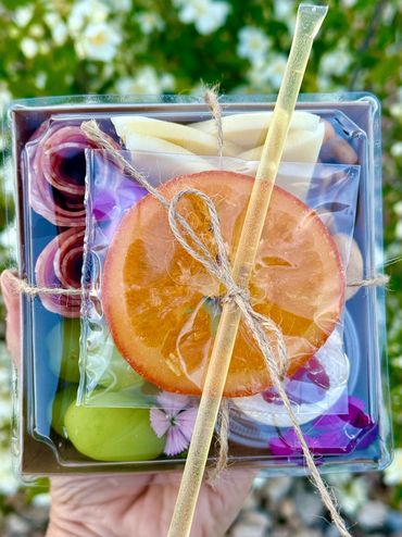 A beautiful spin on corporate lunches. Our personal charcuterie boxes are perfect for the office.