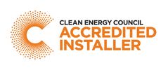 Clean Energy Council Accredited Installer logo