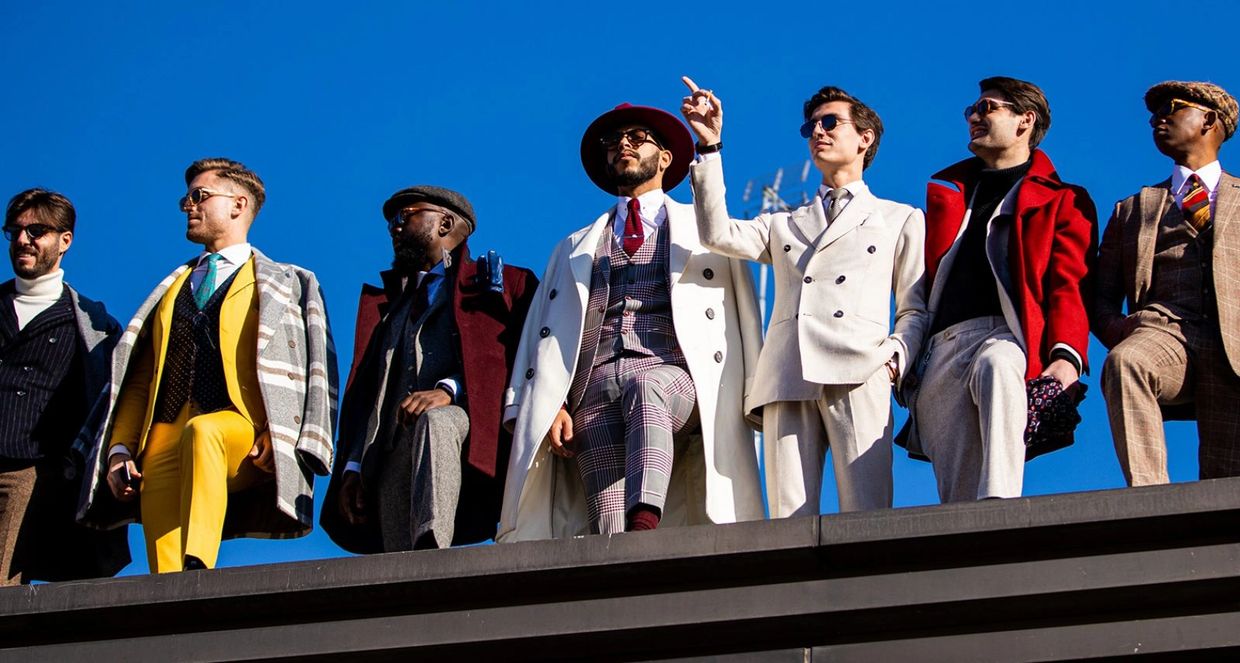 Men's custom made 3 piece suits, trench coats, pea coats, double breasted blazers. Custom tailoring.