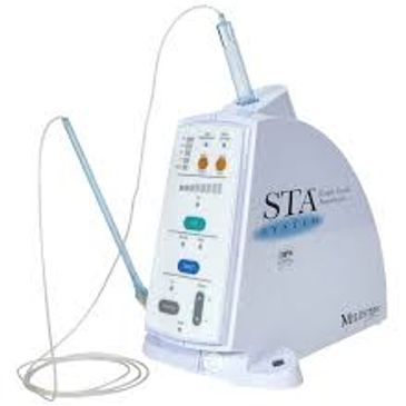 WAND(STA)computer-assisted machine used to do painless single tooth anesthesia