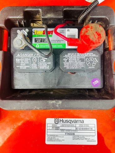 YTH2246 and battery dated 7/25