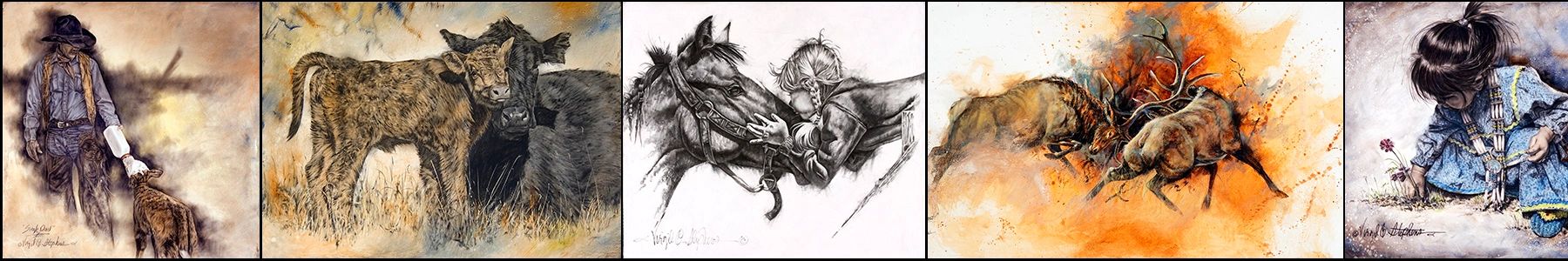 Virgil C. Stephens - Fine Art
western, wildlife, Americana, pencil drawings, paintings, and prints