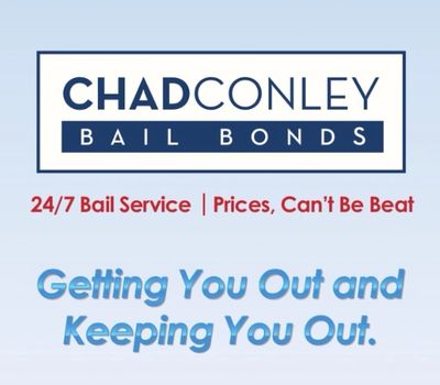 Chad Conley Bail Bonds' original logo. Bail bonds in Pomona Ca serving surrounding cities