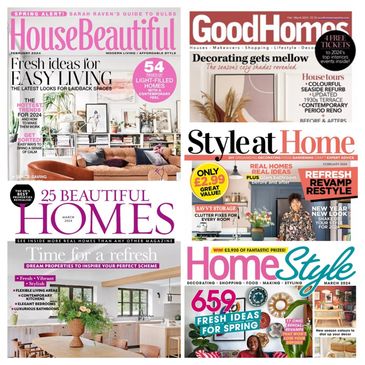 Interiors magazines, 25 Beautiful Homes, Style at Home, Jane Crittenden interiors journalist