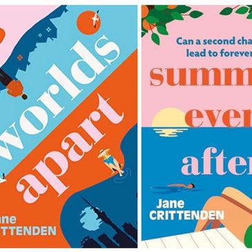 Worlds Apart Jane Crittenden, Summer Ever After book, romance fiction, destination fiction, love