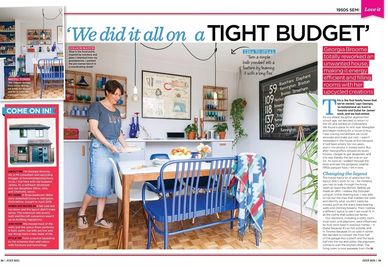 Style at Home magazine, July 2021, house makeover, colourful home, eco home, upcycled furniture
