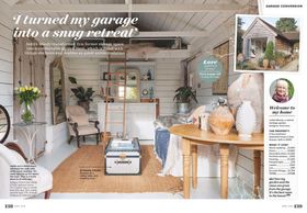 Ideal Home magazine, April 2019, garden room, vintage interiors, garden retreat, antique ideas