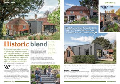 Self-build, historic cottage design, Hampshire architects, Jane Crittenden journalist author
