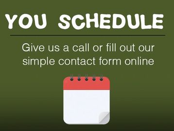 You Schedule pooper scooper pet waste removal service by calling or filling out our contact form