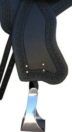 No breaking in and easy to clean. Trail fenders are made with 1.5" biothane stirrup leathers and re