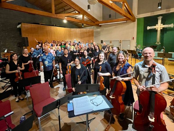 Happy participants after Showcase: Big Fish