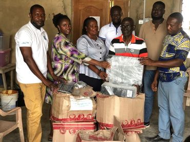 Computer donation in Ghana