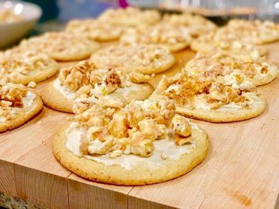 Salted Caramel Corn Sugar Cookies