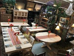 Plantation Dining Collection Tables Chairs Buffet