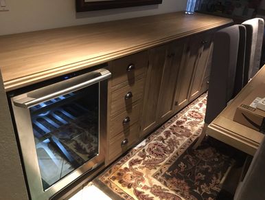 Wine Cabinet Buffett Sideboard Credenza