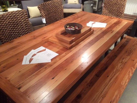 Salvaged Wood Table